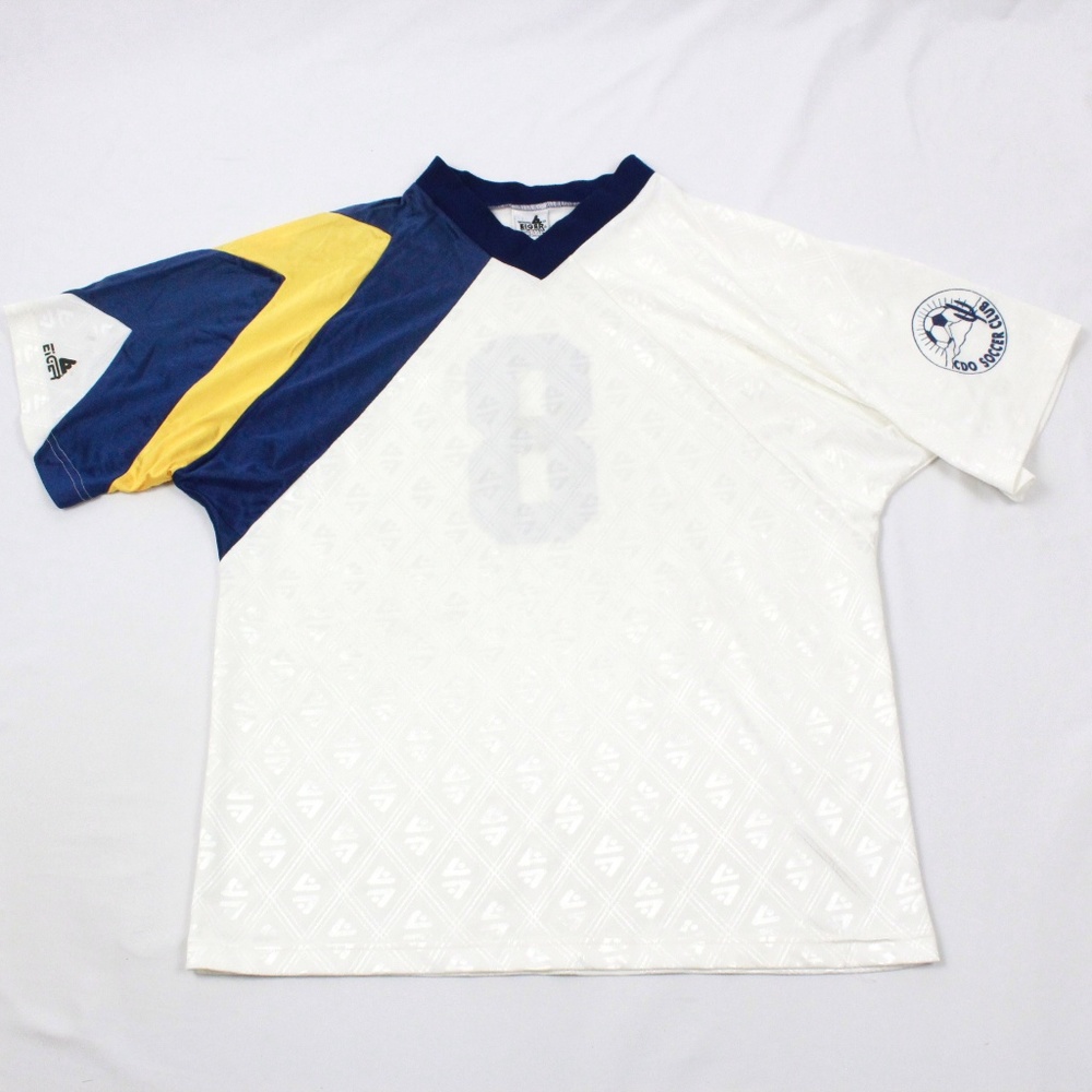 SOLD! - VINTAGE Eiger Sportwear Soccer Jersey Size M